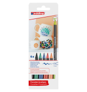 Porzellanmalstift 6ST vivid sortiert