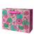 Geschenktragetasche Tropical Leaves pink