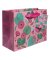 Geschenktragetasche Tropical Leaves pink