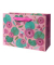 Geschenktragetasche Tropical Leaves pink