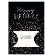 Geburtstagskarten 51-10375 11,5x17 cm 115mm x 170mm (BxH) Gutschein bunt