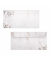 Weihnachtlicher Design Kuvert 50ST Rustic White