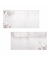Weihnachtlicher Design Kuvert 50ST Rustic White
