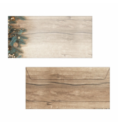 Weihnachtlicher Design Kuvert 50ST Golden Greens