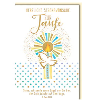 Gl&uuml;ckwunschkarten 5320006 11,5x17 cm 115mm x 170mm (BxH) bunt