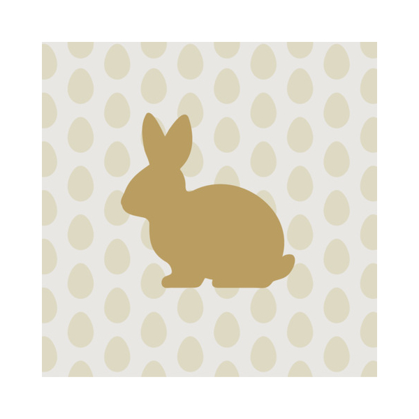 PaperDesign Osterservietten 211732 / Ostern/Hase/Eier, 3-lagig, 33x33cm 7321012117320 PaperDesign