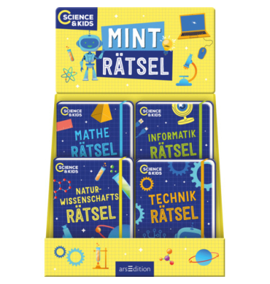 Rätselbuch Science & Kids MINT-Rätsel