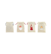 Weihnachtlicher  Baumwollsack 25x35cm