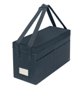 Desk Sharing Tasche Stoff samtgrau