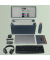 Desk Sharing Tasche Stoff samtgrau
