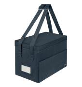 Desk Sharing Tasche Stoff samtgrau
