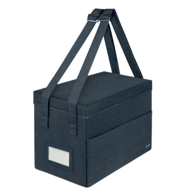 Desk Sharing Tasche Stoff samtgrau