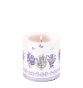 Kerze 9cm Schöner lavendel