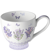 Kaffeebecher 0,45l Schöner Lavendel