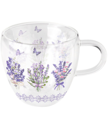 Teeglas 0,2l Schöner Lavendel
