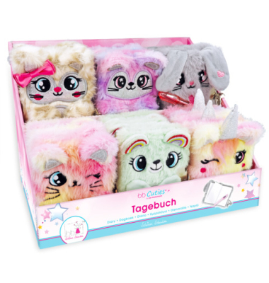 Tagebuch m.Schloss Cute sortiert