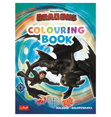 Malbuch Dragons