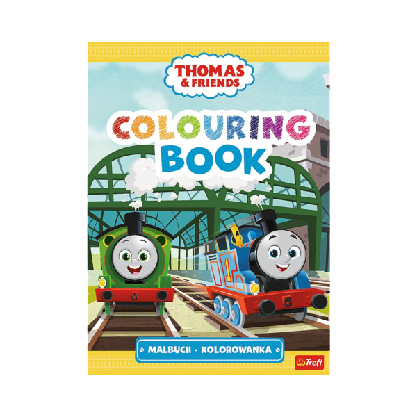 Trefl Malbuch Thomas die Lokomotive 9788368084832 Trefl