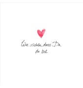 Motivservietten Atelier 1211-26010, mehrfarbig / Herz/Spruch, 3-lagig, 33x33cm