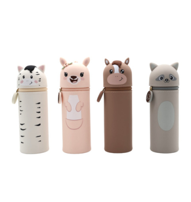 Federm&auml;ppchen Silikon Zoo Animals sort.