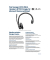  Headset PL-77Y91AA, schwarz