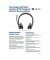 Headset Voyager 4320 MS schwarz