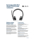 On-Ear Headset PL-77Z31AA, schwarz