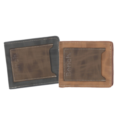 Geldbörse mit Außenfach sortiert