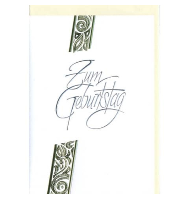 Geburtstagskarten 51-P105 Spruch bunt