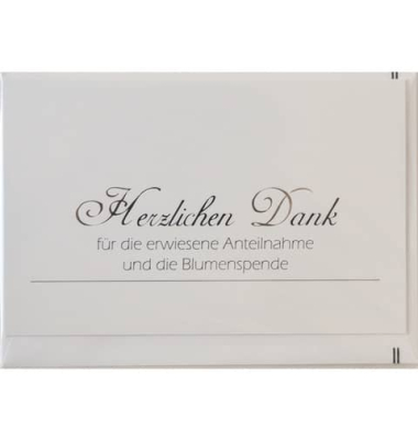 Trauerdank m. BL 5ST