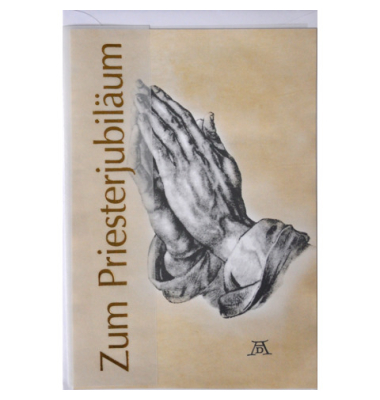 Karte zum Priesterjubiläum