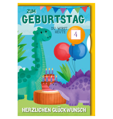 Geburtstagskarte Drehzahl Kind