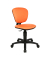 Kinderdrehstuhl High Kid, orange / schwarz, bis 60kg, ohne Kopfst&uuml;tze