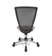 Kinderdrehstuhl Titan Junior, grau / silber, bis 60kg, ohne Kopfst&uuml;tze