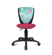 Kindermotivdrehstuhl NIC Hearts