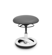 Kindersitzhocker SU83BT3 Sitness Bobby, wei&szlig;/dunkelgrau, h&ouml;henverstellbar, bis 60kg