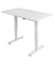 Sitz-Steh-Schreibtisch Sitness X Up Table 20, elektrisch höhenverstellbar, 59-125cm (H), 110x60cm (BxT), rechteckig, weiß / weiß
