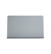Buchst&uuml;tzen 10038-993G Metall grau
