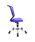 Bürodrehstuhl Titan Junior, blau, bis 60kg