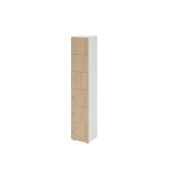 Schliessfach- schrank 6OH ws/ei 6xDS