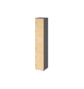 Schliessfach- schrank 6OH gp/ah 6xDS