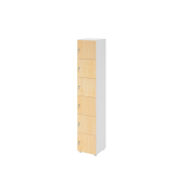 Schliessfach- schrank 6OH ws/ah 6xDS
