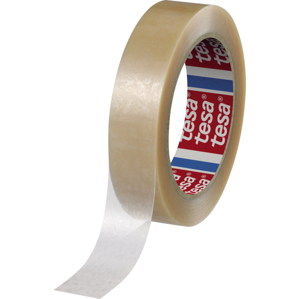 4005800005381 - tesa Verpackungsklebeband tesafilm 4104 Transparent 25 mm (B) x 66 m (L) PVC (Polyvinylchlorid)