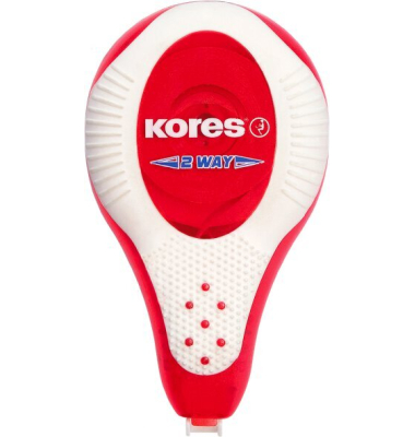 Korrekturroller KR84345 rot/weiß, 