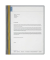Schnellhefter 225010, A4, grau, Polyvinylchlorid (PVC), Vorderdeckel transparent