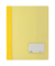 Schnellhefter DURALUX TRANSLUZENT 268004, A4+, gelb, Kunststoff, Vorderdeckel transparent