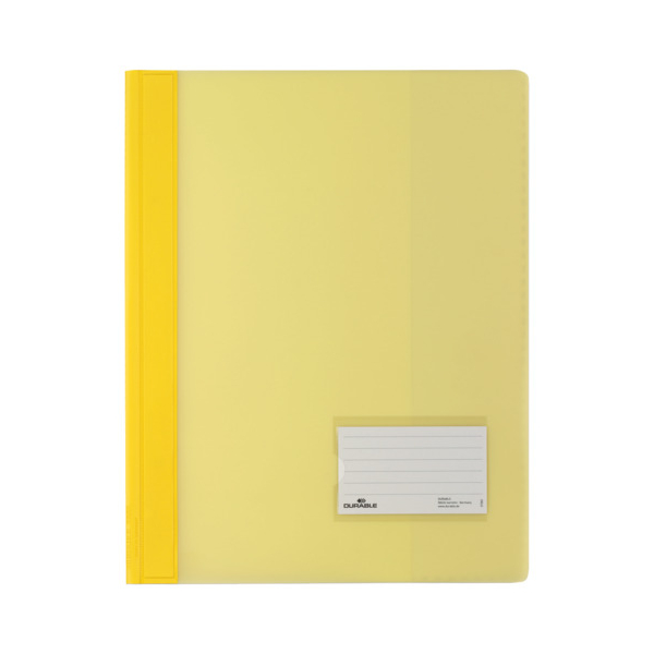 4005546201627 - Schnellhefter Duralux 2680 A4+ überbreit gelb PVC Kunststoff kaufmännische Heftung bis 150 Blatt 4005546201627 Durable