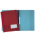 Schnellhefter DURALUX TRANSLUZENT 268006, A4+, blau, Kunststoff, Vorderdeckel transluzent
