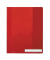 Schnellhefter 251003, A4+, rot, Polyvinylchlorid (PVC), Vorderdeckel transparent
