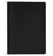 Schnellhefter Smart Line 100421223, A4, schwarz, Karton, 320g, Vorderdeckel schwarz